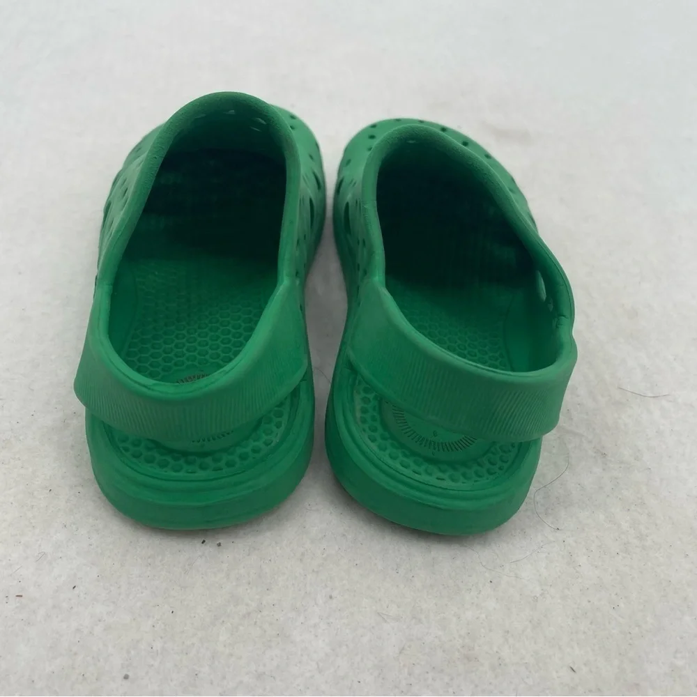 TOTES Kids Solbounce Splash & Play Clog Kelly Green water shoes size: 7-8